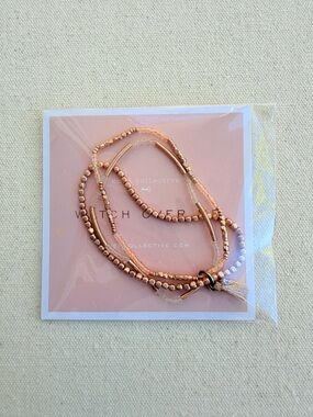 *Stretch Trio  Bracelet* KEEP COLLECTIVE Retired “Remembrance”